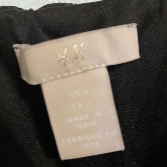 H&M Black Pleated Dress - Picture 3 of 7